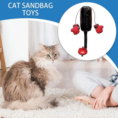 Portable Cat Punching Bag Toy